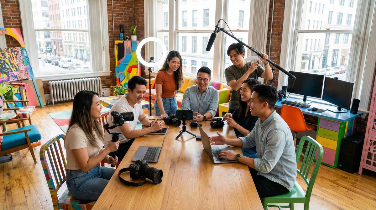 蘑菇视频团队视频